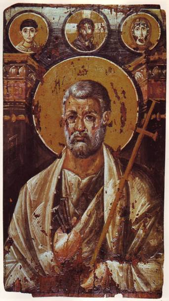 St. Peter   ca. 625     St. Catherines Monastery Sinai Egypt